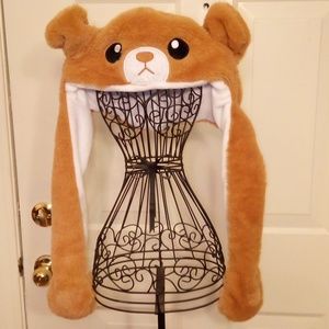 Dog Face Cap with Moveable Ears